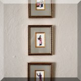 A08. Set of 6 Chinese pith paintings. 